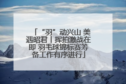“羽”动兴山 美遇昭君丨挥拍激战在即 羽毛球锦标赛筹备工作有序进行
