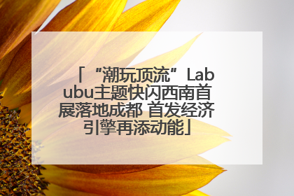 “潮玩顶流”Labubu主题快闪西南首展落地成都 首发经济引擎再添动能