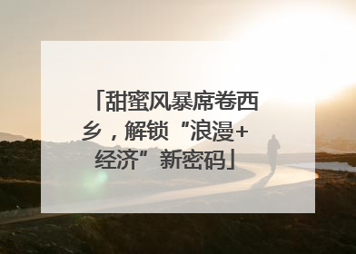 甜蜜风暴席卷西乡，解锁“浪漫+经济”新密码