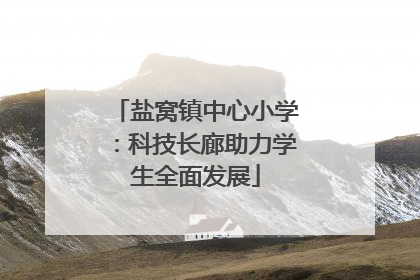盐窝镇中心小学：科技长廊助力学生全面发展