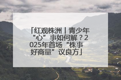 红观株洲丨青少年“心”事如何解？2025年首场“株事好商量”议良方