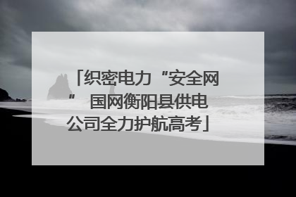 织密电力“安全网” 国网衡阳县供电公司全力护航高考