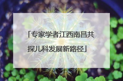 专家学者江西南昌共探儿科发展新路径