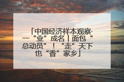 中国经济样本观察·一“业”成名丨面包“总动员”！“走”天下也“香”家乡