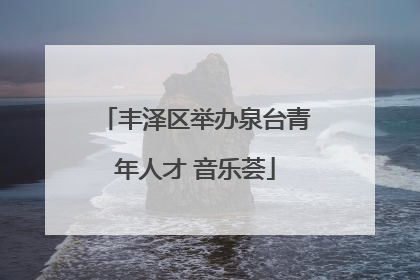 丰泽区举办泉台青年人才 音乐荟