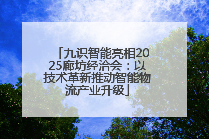 九识智能亮相2025廊坊经洽会：以技术革新推动智能物流产业升级