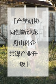 产学研协同创新沙龙 舟山科企共谋产业升级