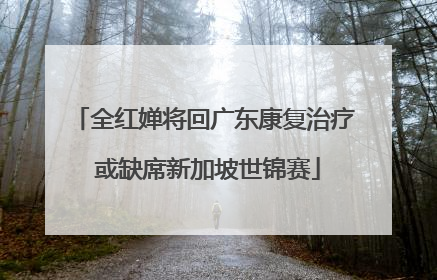 全红婵将回广东康复治疗 或缺席新加坡世锦赛