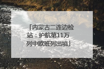 内蒙古二连边检站：护航第11万列中欧班列出境