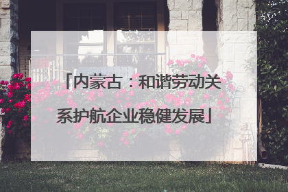 内蒙古：和谐劳动关系护航企业稳健发展