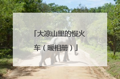 大凉山里的慢火车（暖相册）