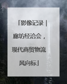 影像记录｜廊坊经洽会，现代商贸物流风向标
