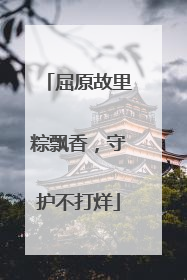 屈原故里粽飘香，守护不打烊