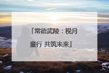 常德武陵：税月童行 共筑未来
