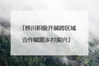 桦川积极开展跨区域合作赋能乡村振兴