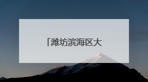潍坊滨海区大家洼街道开展安全巡查工作