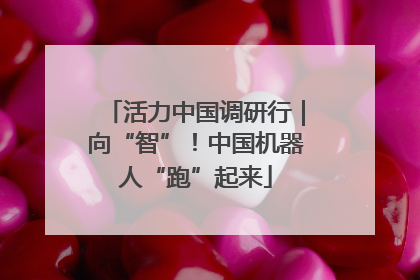 活力中国调研行｜向“智”！中国机器人“跑”起来