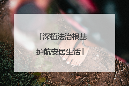 深植法治根基 护航安居生活