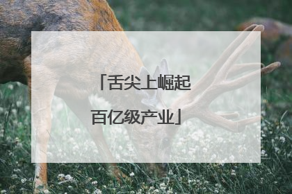 舌尖上崛起百亿级产业