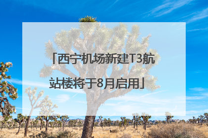西宁机场新建T3航站楼将于8月启用