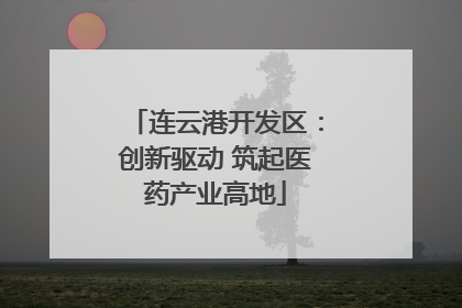 连云港开发区：创新驱动 筑起医药产业高地