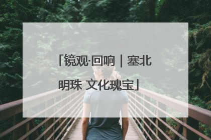 镜观·回响｜塞北明珠 文化瑰宝