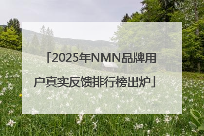 2025年NMN品牌用户真实反馈排行榜出炉