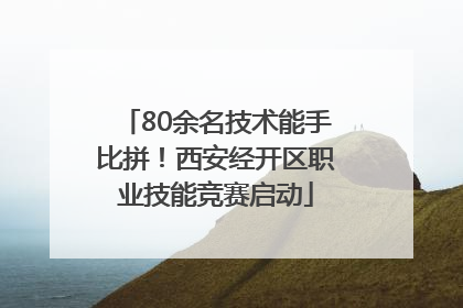 80余名技术能手比拼！西安经开区职业技能竞赛启动