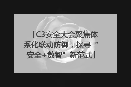 C3安全大会聚焦体系化联动防御，探寻“安全+数智”新范式