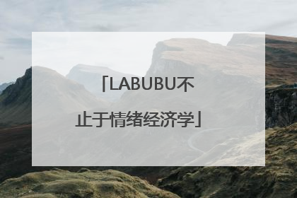 LABUBU不止于情绪经济学
